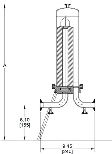 GSTL Series Filter Vessel Drawing