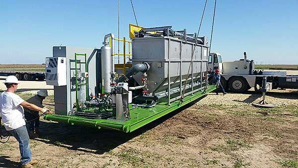 Oklahoma Produced Water Treatment Facility Installation