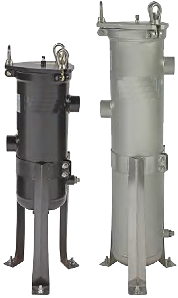 Single Bag Stainless & Carbon Steel Liquid Filter Vessels