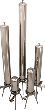 Single Cartridge Sanitary Liquid Filter Vessels