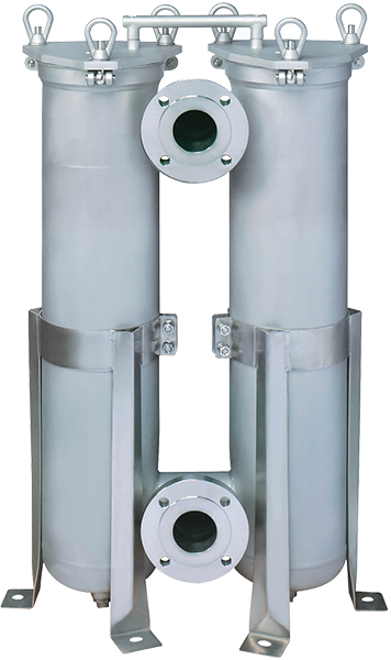 Twin Capacity Bag Liquid Filter Vessels